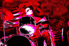 Stevie on Drums